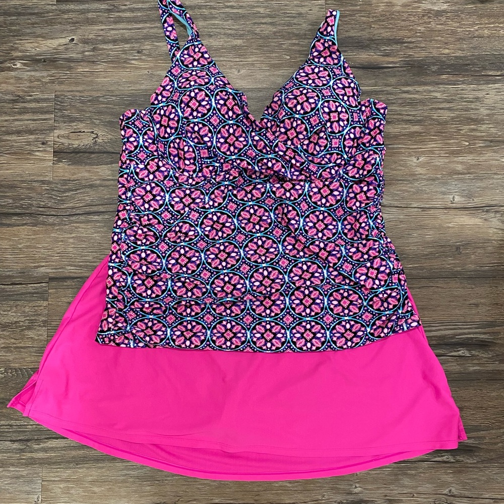 2 piece womens plus swimsuit